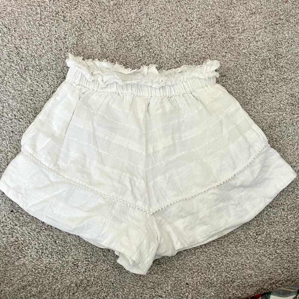 Free People White Shorts Sz S
